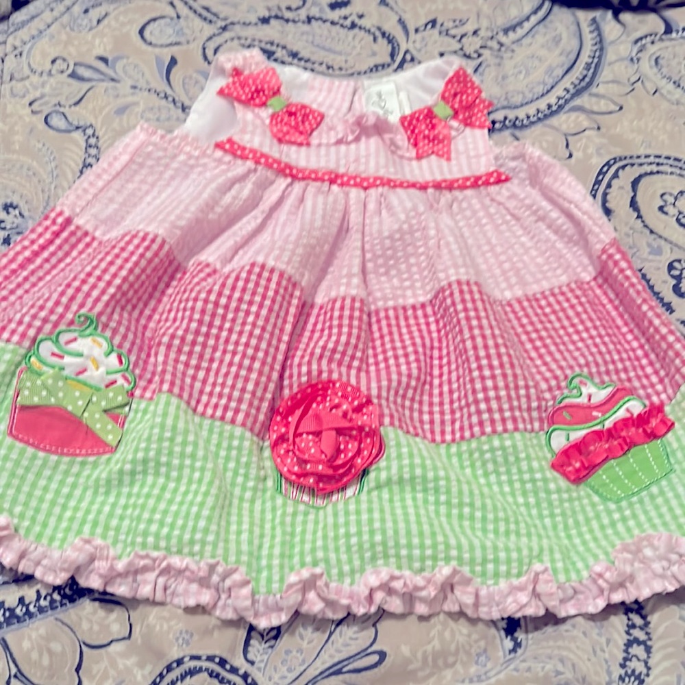 EMILY ROSE CUPCAKE SUNDRESS 12 MONTHS